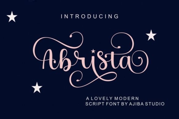 Abrista: A Handwritten Font for Business