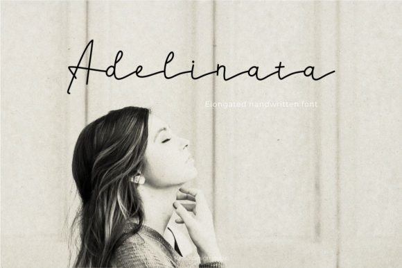 Adelinata: A Stylish Script Font for Web Design
