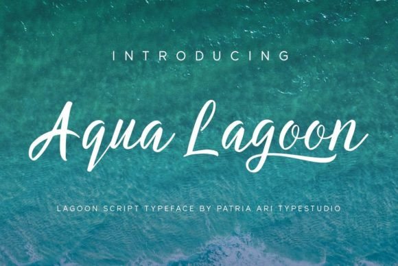 Aqua Lagoon Font for Web Design