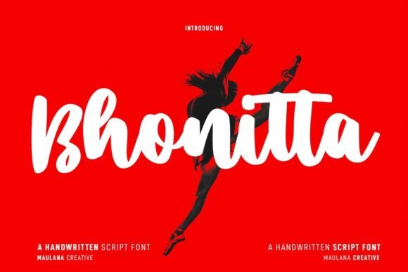 Bhonitta: A Joyful Handwritten Script Font for Branding