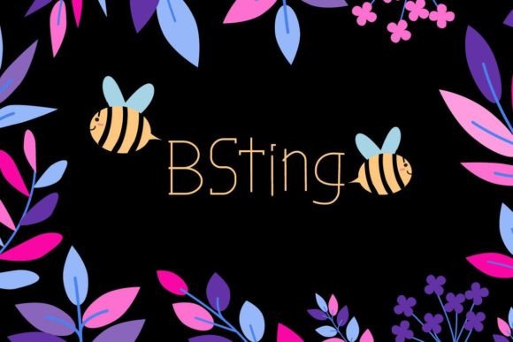 Bsting: A Handwritten Font for Web Design