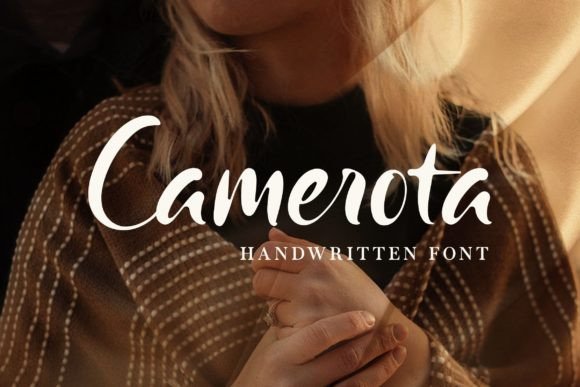 Camerota: A Handwritten Font for Creative Web Design