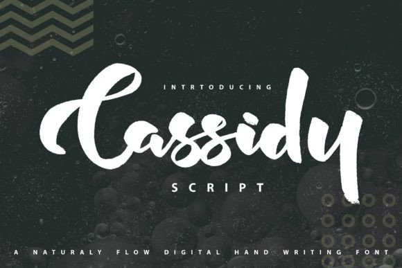 Cassidy: A Fresh Handwritten Font