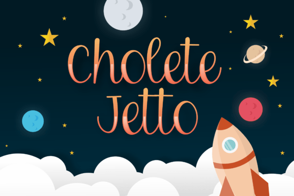 Cholete Jetto: A Bold Handwritten Typeface for Digital Impact