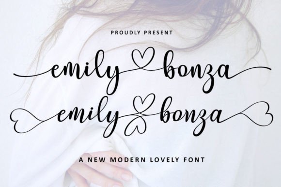 Emily Bonza: A Premium Script Font That Elevates Campaign Visuals