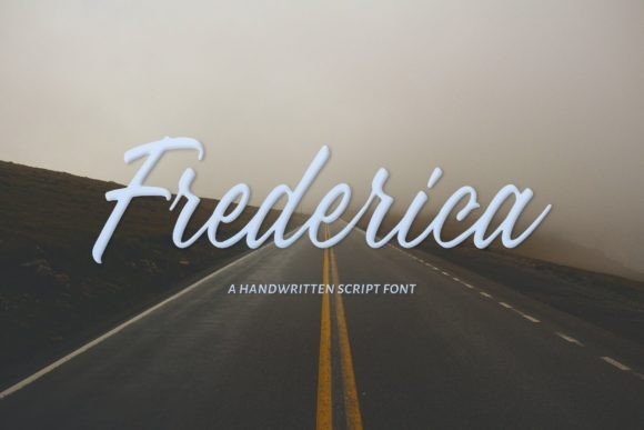 Frederica: A Modern Handwritten Font for Thoughtful Branding