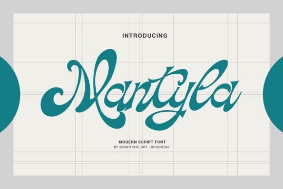 Mantyla: A Playful Handwritten Font for Digital Branding
