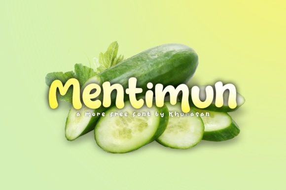 Mentimun: A Modern Handwritten Font