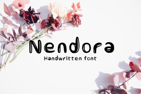 Nendora: A Handwritten Script Font That Feels Like a Thoughtful Signature