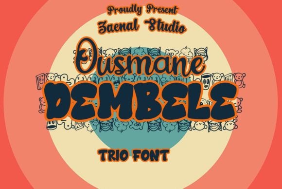 Ousmane Dembele Font for Branding
