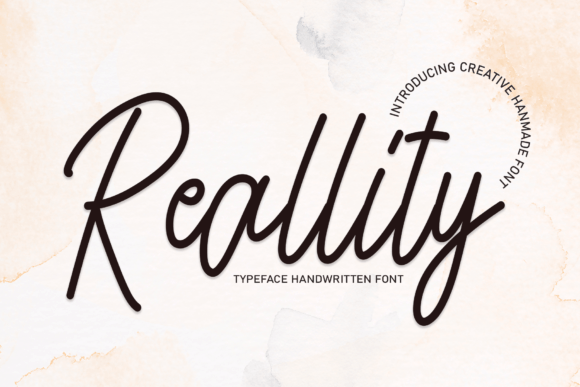 Reallity: A Handwritten Font for Business