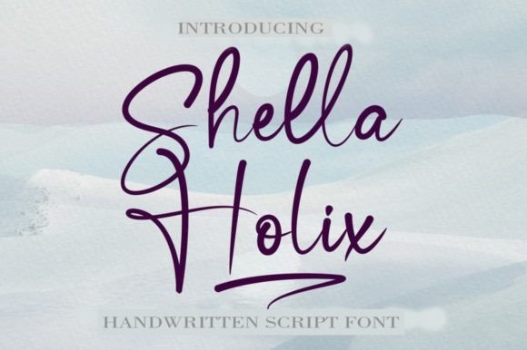 Shella Holix: A Stylish Font for Campaigns
