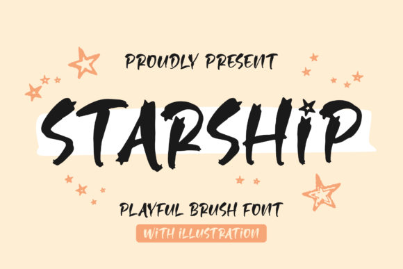 Starship: A Playful Font for Creative Campaigns